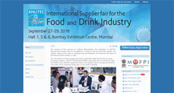 Desktop Screenshot of foodtecindia.com